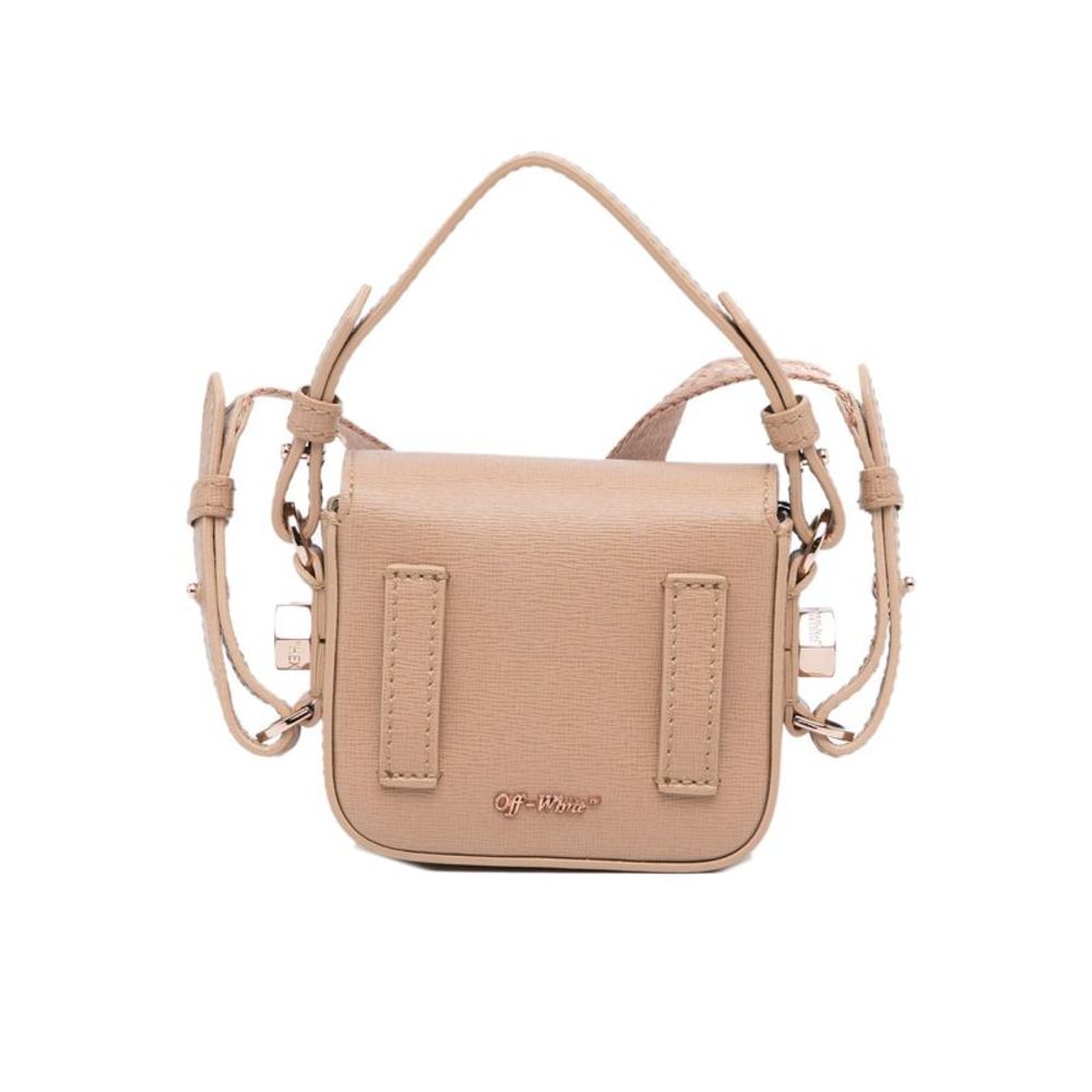Pre Loved Off-White Mini Diag Binder Clip Bag - Picture 3 of 8